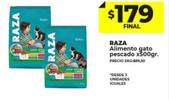 Supermayorista Vital Raza alimento gato pescado oferta