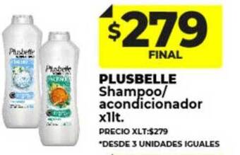 Supermayorista Vital Plusbelle shampoo-acondicionador oferta