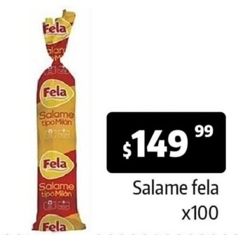 Autoservicio Capo Salame Fela x 100g oferta