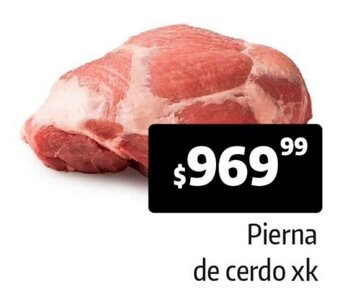 Autoservicio Capo Pierna de Cerdo x kg oferta