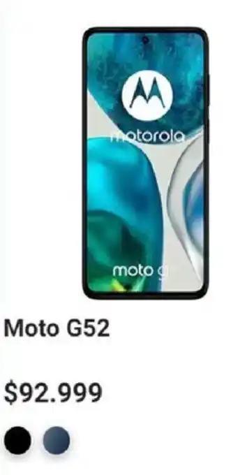 Claro Motorola Moto G52 oferta