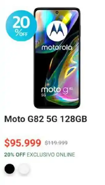 Claro Motorola Moto G82 5G - 128B oferta