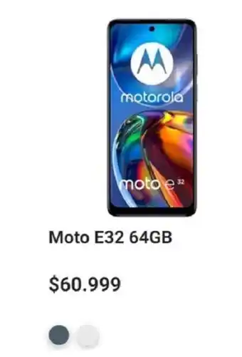 Claro Motorola Moto E32 - 64GB oferta