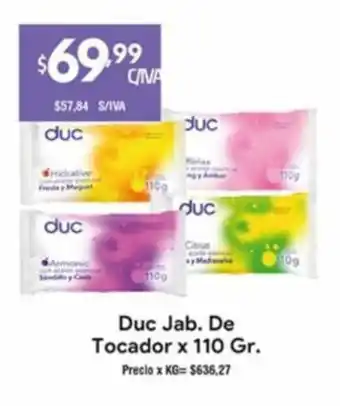 Duc Jab. de tocador x 110g