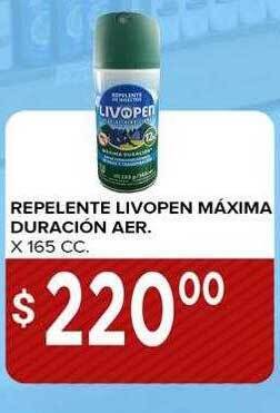 Supermercados Mayor Repelente livopen máxima duración aer. oferta