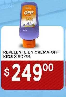 Supermercados Mayor Repelente en crema off kids oferta