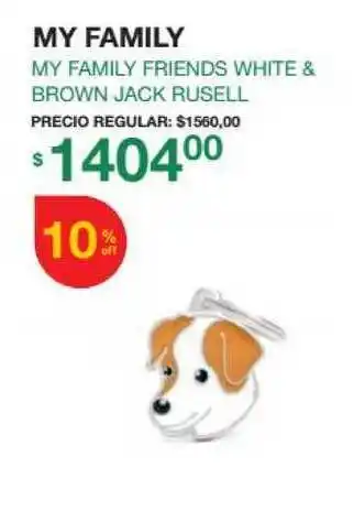 Friends White & Brown Jack Rusell My Family