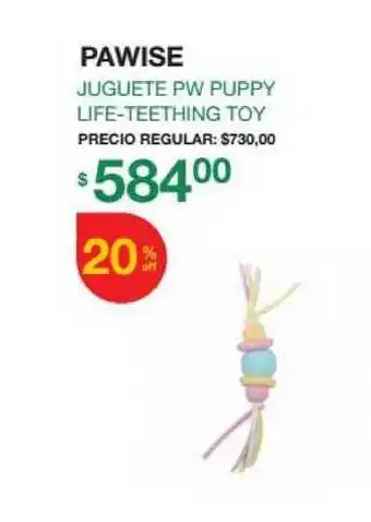 Juguete PW Puppy Life-teething Toy Pawise