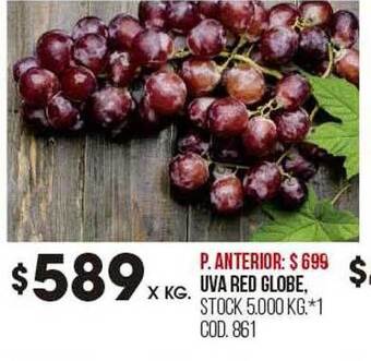Coto Uva red globe oferta