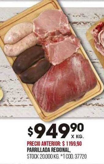 Coto Parrillada regional oferta