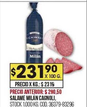 Coto Salame milán cagnoli oferta