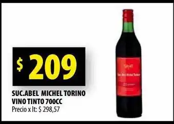 Punto Mayorista Suc abel michel torino vino tinto oferta