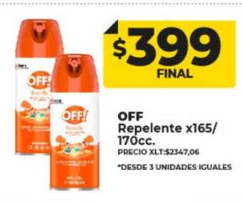 Supermayorista Vital Off repelente oferta