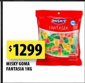 Punto Mayorista Misky goma fantasia oferta