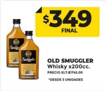 Supermayorista Vital Old smuggler whisky oferta