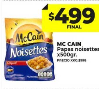 Supermayorista Vital Mc cain papas noisettes oferta