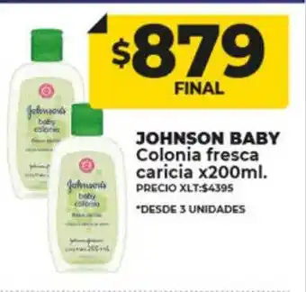 Supermayorista Vital Johnson baby colonia fresa caricia oferta