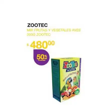 Puppis Mix Frutas Y Vegetales Aves Zootec oferta