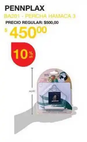 Puppis BA201 - Percha Hamaca 3 Pennplax oferta