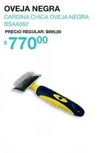 Puppis Oveja Negra Cardina Chica Oveja Negra BSAA062 oferta