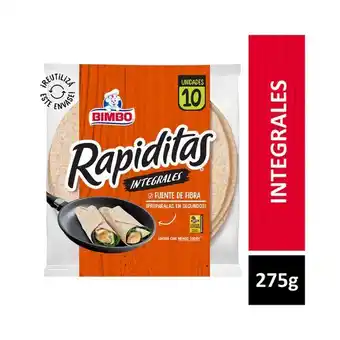 Carrefour Rapiditas integrales bimbo bolsa 275 g. oferta
