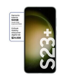 Musimundo Celular samsung s23 plus / sm-s916b green oferta