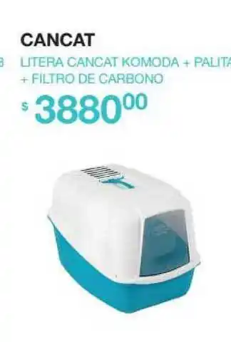 Cancat Litera Cancat Komoda + Palita + Filtro De Carbono