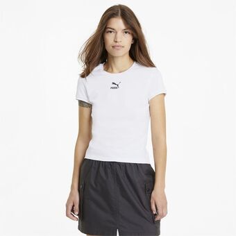 Puma Remera ajustada classics para mujer oferta