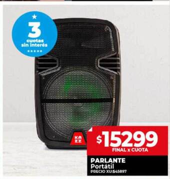 Supermayorista Vital Parlante portátil oferta