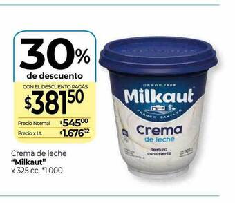 La Anonima Crema de leche oferta