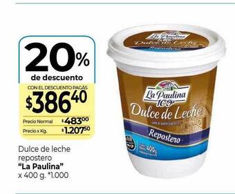 La Anonima Dulce de leche repostero oferta