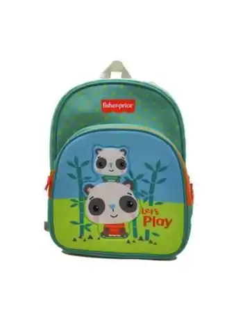 El Mundo del Juguete Mochila escolar espalda 12" fisher price lest's neoprene verde oferta