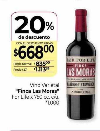 La Anonima Vino varietal oferta