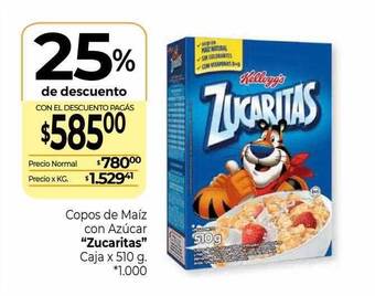La Anonima Copos de maíz con azúcar oferta