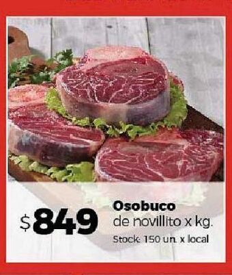 Disco Osobuco oferta