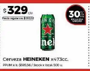 Disco Cerveza heineken oferta