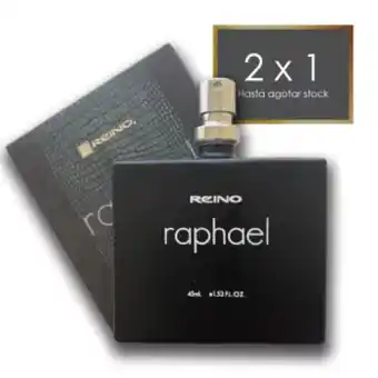 Reino Cosmética 2x1 perfume raphael oferta
