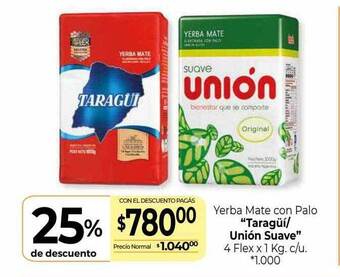 La Anonima Yerba mate con palo oferta