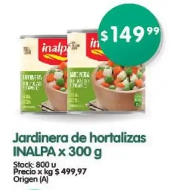 Supermercados Buenos Días Jardinera de Hortalizas INALPA x 300g oferta