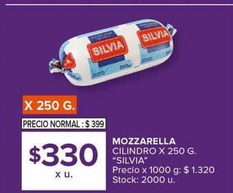 Carrefour Maxi Mozzarella silvia x 250g oferta