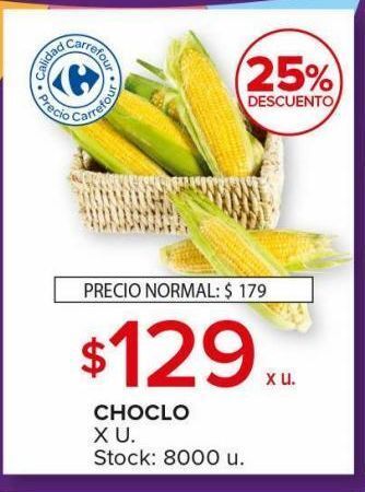 Carrefour Maxi Choclo x un oferta
