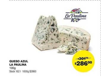 Atomo Conviene Queso azul la paulina oferta