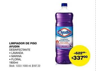 Atomo Conviene Limpiador de piso ayudin oferta
