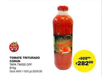 Atomo Conviene Tomate triturado corun oferta