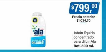 Supermercados Damesco Jabón líquido concentrado para diluir ala oferta