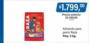 Supermercados Damesco Alimento para perro raza oferta