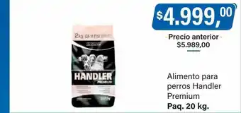 Supermercados Damesco Alimento para perros handler premium oferta