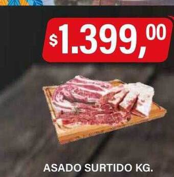 Supermercados Damesco Asado surtido kg oferta