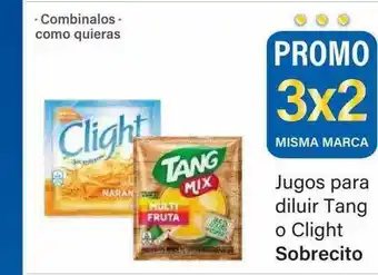 Supermercados Damesco Jugos para diluir tang o clight oferta