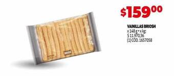 Makro Vainillas briosh oferta